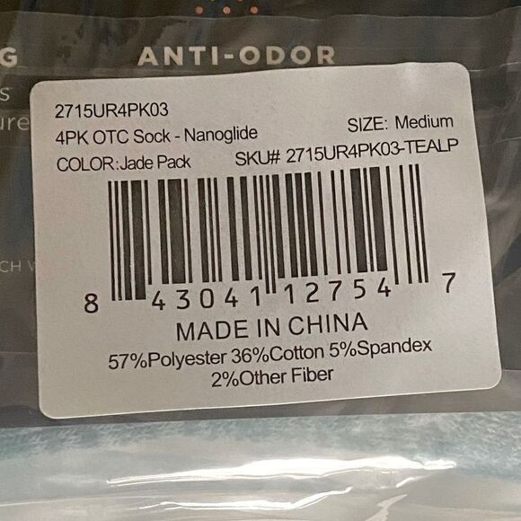 Poshexpert876 TOMMIE COPPER Compression Over-the-Calf Socks (4)Pack Med NWT - Picture 8 of 8